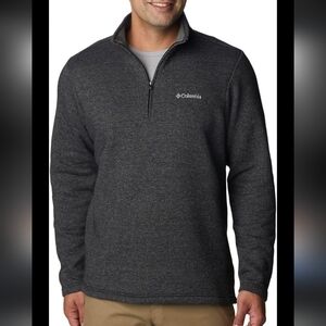 Columbia Charcoal Quarter-Zip Fleece